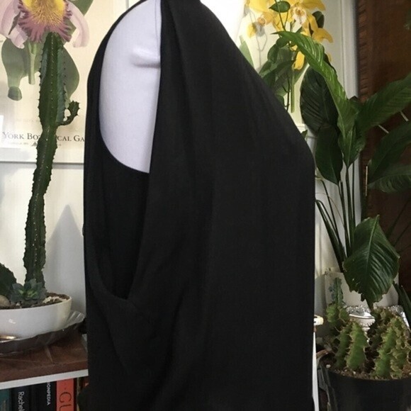 VINCE Black Drawstring Dress size S - Picture 8 of 12